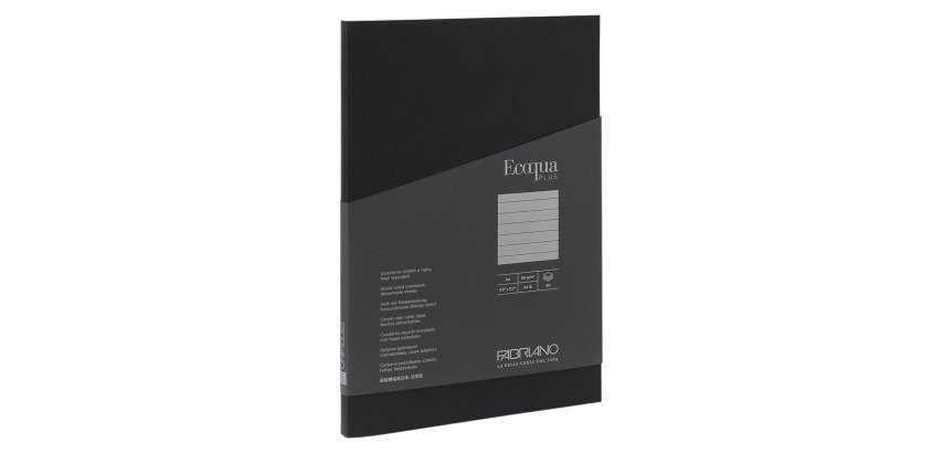 Cuaderno tapa flexible Ecoqua Plus rayado A4 90 hojas Fabriano