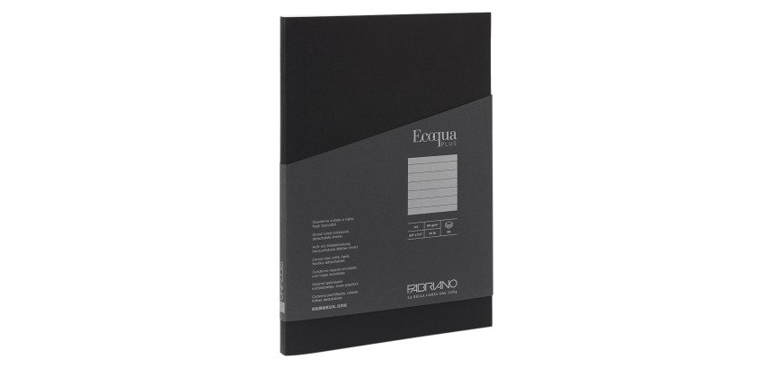 Cuaderno tapa flexible Ecoqua Plus rayado A4 90 hojas Fabriano