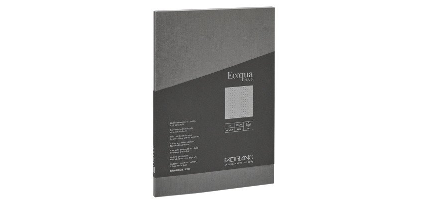 Cuaderno tapa flexible Ecoqua Plus punteado A4 90 hojas Fabriano