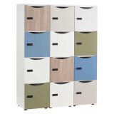 Casillero Lockers blanco 4 casillas Alt 169 cm