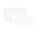 Buste con taglio quadro Pigna 90 g/m² bianco senza finestra chiusura autoadesiva 500 unità