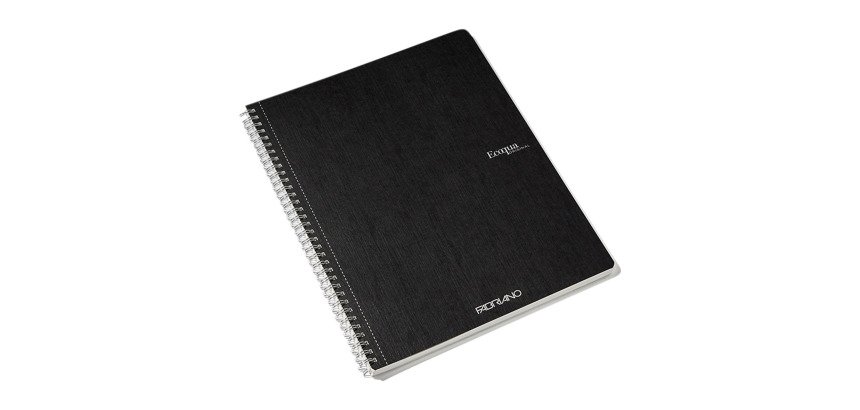 Cuaderno Espiral Ecoqua rayado A4 70 hojas Fabriano
