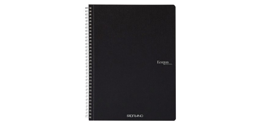 Cuaderno Espiral Ecoqua liso A4 70 hojas Fabriano