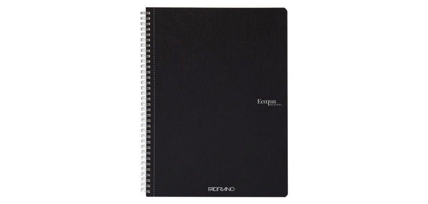 Cuaderno Espiral Ecoqua liso A4 70 hojas Fabriano