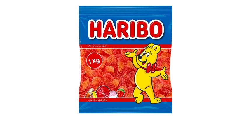 Melocotones gominola Haribo -1kg
