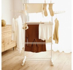 Tendedero de ropa vertical Newlux Fold Care