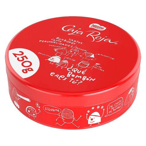 Bombones surtidos caja roja de Nestlé - 250 g.