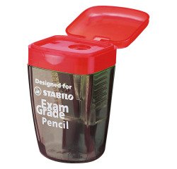 Temperamatite 1 foro con contenitore Stabilo Exame Grade