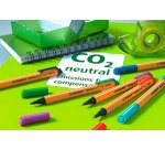 Penna Eco con punta fine in fibra STABILO GREENpoint CO2 neutral 4 pezzi assortiti