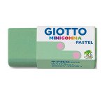 Mini gomme pastel Giotto in 5 colori pastello assortiti