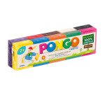 Pongo plastilina 100% vegetale 10 panetti da 50 grammi cadauno colori assortiti