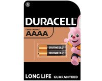 Alkalinebatterijen Duracell speciaal AAAA 1,5 V, set van 2 (LR8D425)