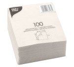 Serviette de table en ouate 30 x 30 cm - Paquet de 100