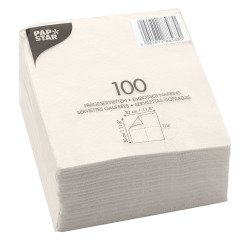 Serviette de table en ouate 30 x 30 cm - Paquet de 100