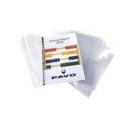 Couverture de reliure plastique 20/100 incolore - Paquet de 100
