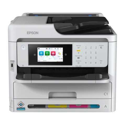 Epson imprimante Multifonction 4 en 1 Jet d'encre Couleur Wifi A4 Workforce WF-C5890DWF
