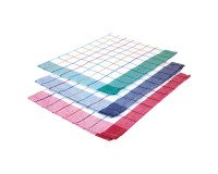 Geschirrtuch mit Karomuster - Set von 12
