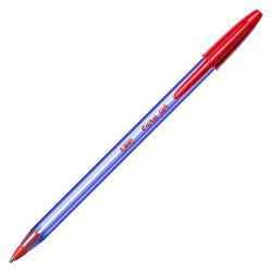 Penne a sfera BIC Cristal Soft tratto medio colore rosso 50 pezzi