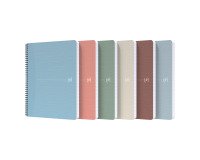 Quaderno spiralato A4 quadretto 5 mm 180 fogli Office My Rec'up