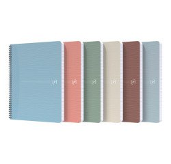 En_quaderno spir a4 180pp 90gr 100% ric oxford 5m