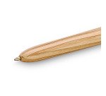 Penna a sfera a scatto BIC 4 Colori Wood fusto effetto legno, 1mm