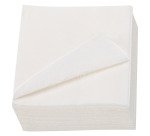 Serviette de table en ouate 2 plis 20 x 20 cm - Boite distributrice de 100