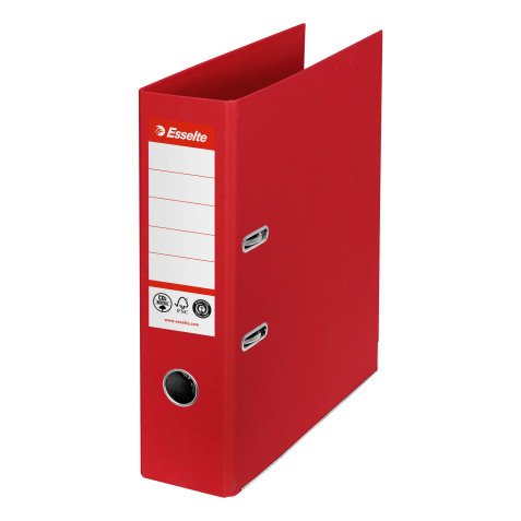 Registratore in cartone rado senza custodia meccanismo N°1 75mm zero emissioni Co²  Esselte