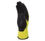 Working gloves for dry environments Delta Plus APOLLON VV733 yellow/black - by pair