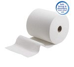 Rouleau d'essuie-mains Scott Xtra simple épaisseur 6667 - Carton de 6