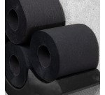 Papier toilette triple épaisseur Renova couleur noir - Paquet de 6 rouleaux