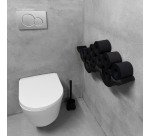 Papier toilette triple épaisseur Renova couleur noir - Paquet de 6 rouleaux