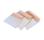 Buste in cartone teso bianco FSC 300gr - formato 170 x 230 mm - dotate di chiusura adesiva tenace e un sistema di apertura facilitata - misura DIN C5 - 20 unità