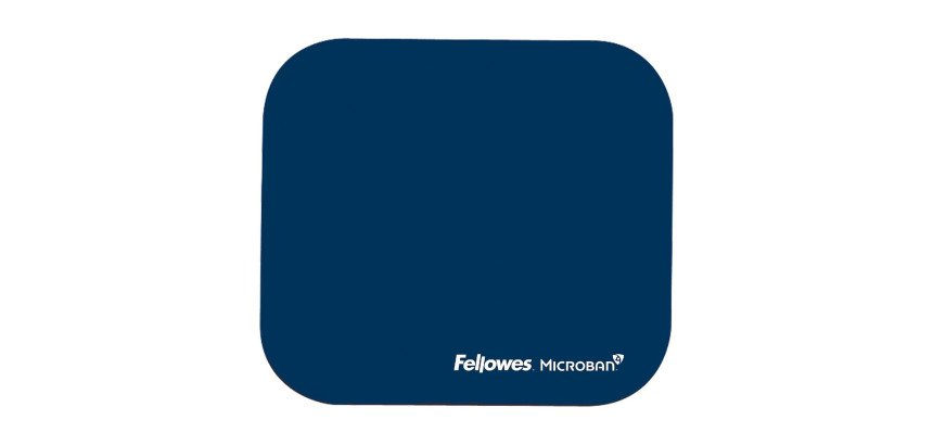Tappetino mouse Fellowes Blu navy con antibatterico Microban
