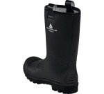 Demi-bottes fourrées de sécurité en PVC Delta Plus NICKELS5 CI SRC