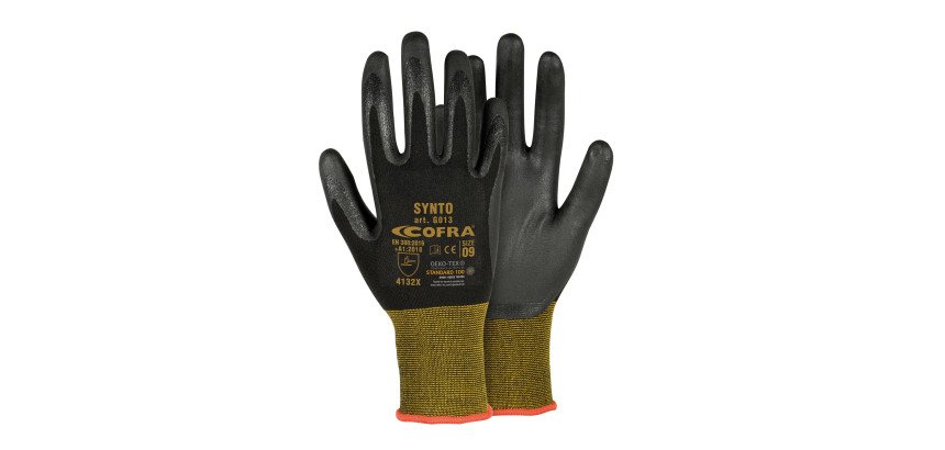 Guanti Cofra Synto in schiuma di nitrile/poliuretano, 12 paia