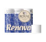 Papier toilette quadruple épaisseur Renova Royal  - 63 rouleaux de 140 feuilles