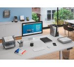 Trieur mural 3 cases métal ALBA Meshfile gris