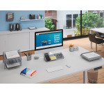 Organiseur de bureau MESHTRI 3 compartiments - métal