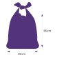 Garbage bag with loops to tie Alfapac 30 liters - Box of 48
