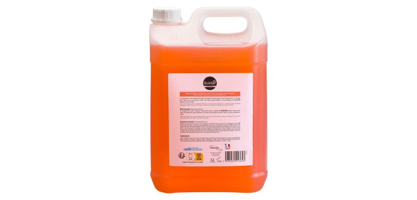 Hand soap Topmain peach - bottle of 5 L