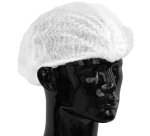 Charlotte polypropylène modèle simple blanche - Lot de 100