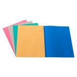 Cartelline semplici Bruneau A4 Rosso cartoncino 100 unità
