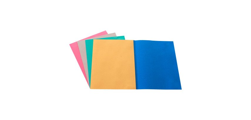 Cartellina sempl s-stampa Pannosa Bruneau 100 pz