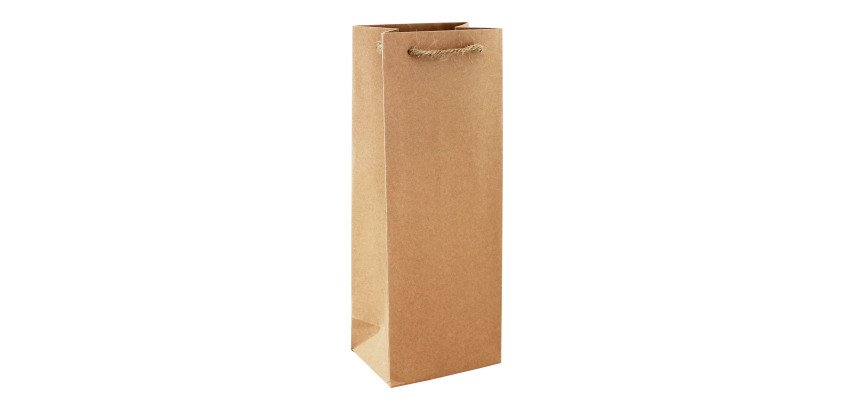 Sac bouteille kraft Clairefontaine - lot de 6