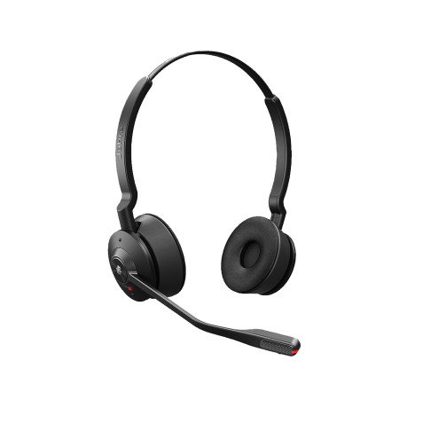 Auriculares inalámbricos con micrófono Jabra Engage 55 Duo biaurales MS USB-A y adaptador DECT