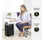 Distruggidocumenti Fellowes Automax 80M - taglio a miniframmento - 80 fogli - nero
