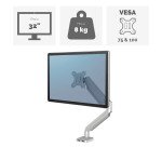 BRACCIO MONITOR SINGOLO FELLOWES PLATINUM SILVER