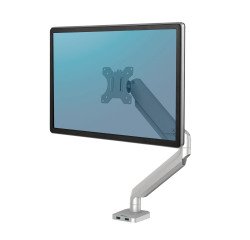 BRACCIO MONITOR SINGOLO FELLOWES PLATINUM SILVER