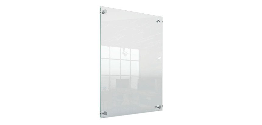 Porte affiche mural Premium Plus - transparent - format A3 - Nobo