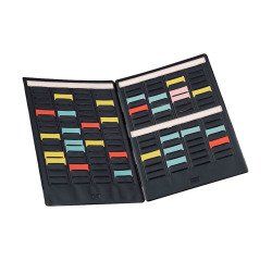 Mini planning plegable con ficha T Nobo - indice 1,5 - 2 paneles